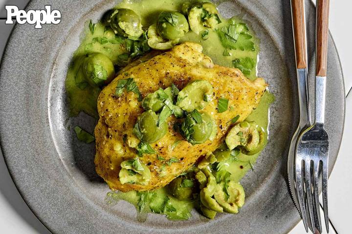 Alison Roman’s Roasted Chicken with Crushed Olives Recipe