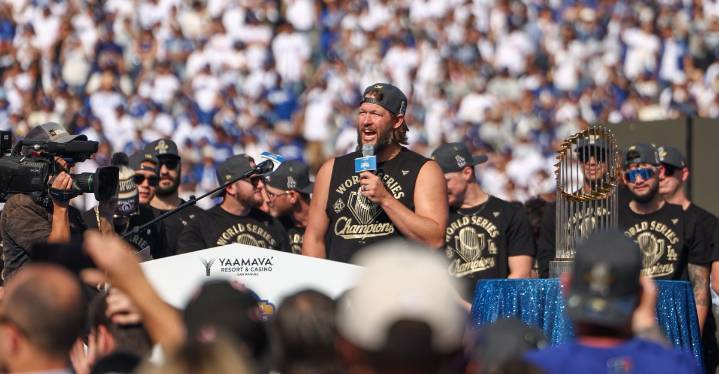 Dodgers notes: Clayton Kershaw, Freddie Freeman, World Series rewind