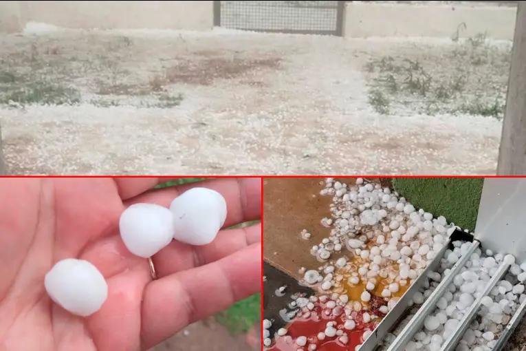 El granizo y la tormenta sorprendieron a Córdoba: fotos y videos