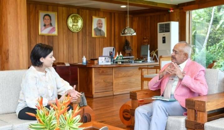 Australian Consul-General Calls on Lt. Governor of A&N Islands