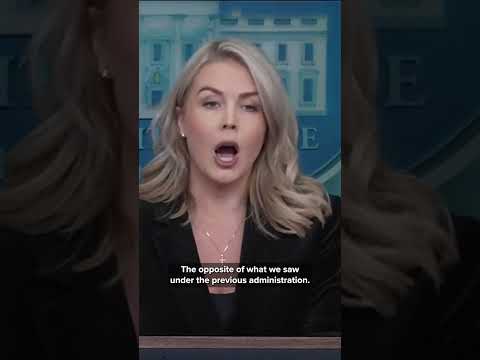 19k jobs in construction have been given back to U.S. workers due to Trump policies, Leavitt says