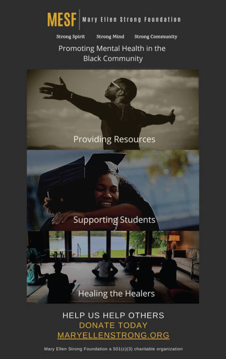 Promoting Mental Health in the Black Community – Mary Ellen Strong Foundation
