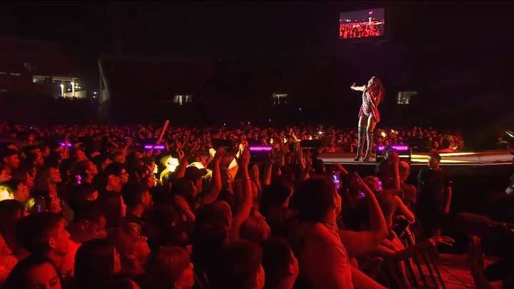 A pesar del viento, la Fiesta Nacional del Sol vivió su noche cuartetera