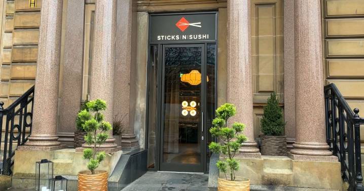 First look at stylish new Glasgow restaurant Sticks'n'Sushi set to open at George Square