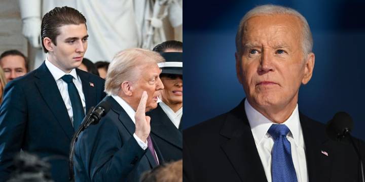 Here’s What Barron Trump Said to Joe Biden at Donald Trump’s 2025 Inauguration, According to Eric Trump | Barron Trump, Eric Trump, Joe Biden | Celebrity News and Gossip | Entertainment, Photos and Vi