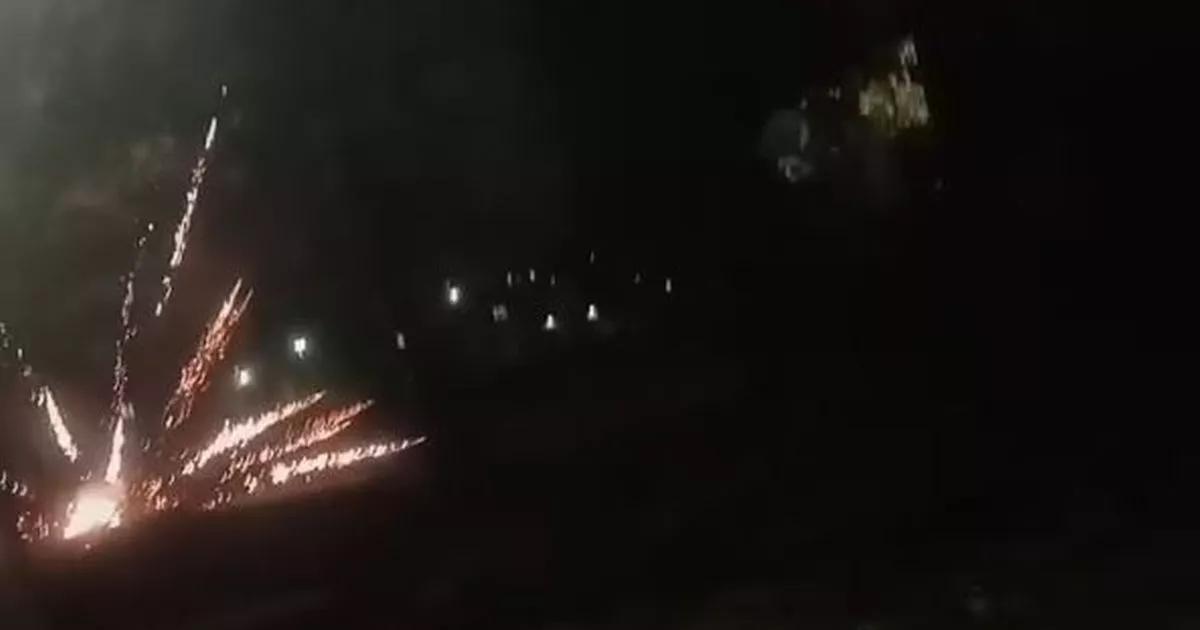 'Carnage': Fireworks hurled at people and child 'nearly hit' as Bonfire Night turns ugly