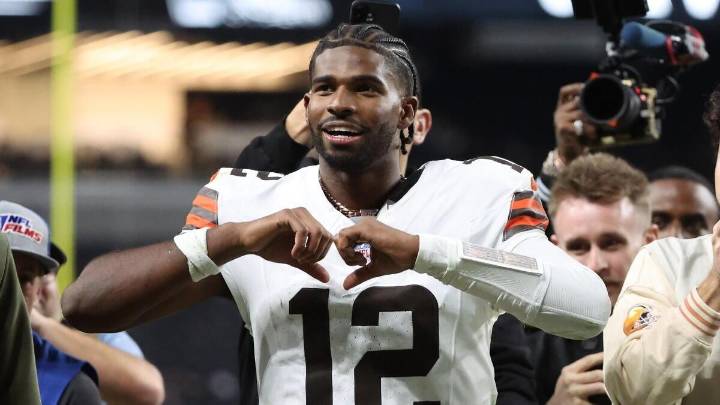 President Trump praises Shedeur Sanders after Browns QB gets first win