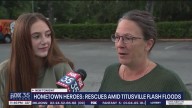 Mom, daughter rescued from flooding by mystery heroes