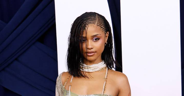 Tyla’s Vintage Lingerie Dress Puts Us “In a Boudoir Mood”