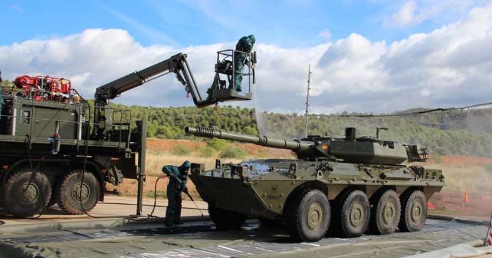 El Ejército de Tierra español se adiestra frente a amenazas nucleares, químicas y biológicas