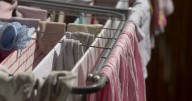Households issued warning over drying clothes indoors