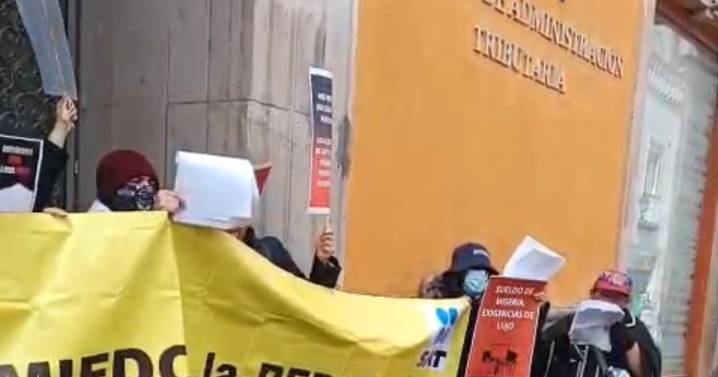 SAT Querétaro se une a paro nacional