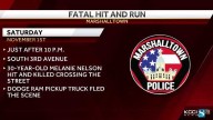 Marshalltown hit-and-run leaves pedestrian dead, driver sought