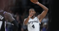 Fox's season-high 28 points leads Spurs past Kings, 123-110, as Wembanyama sits out with calf injury