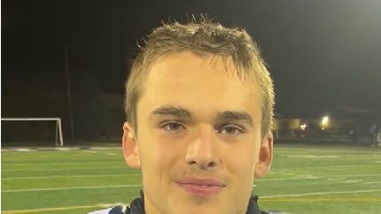 Hudson's Louie Castellarin, Brennan Funyak, Nathan Judy, Andrew Lanham