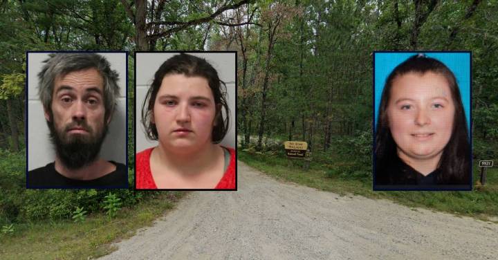Fiance and sister of missing pregnant woman face charges after body found in national forest