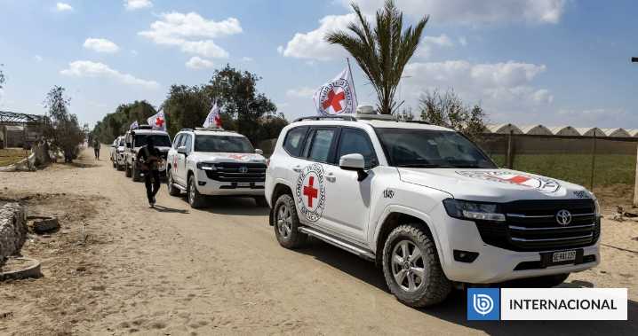 La Cruz Roja recibe de Hamás los cuerpos de tres rehenes israelíes en Gaza