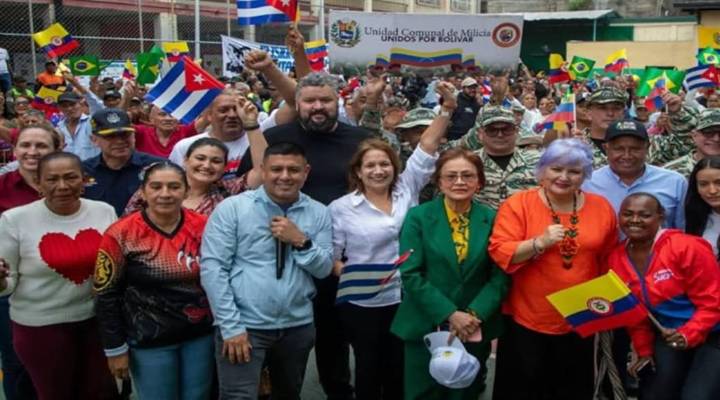 Legisladoras de Cuba y Colombia llamaron a la unidad desde Venezuela