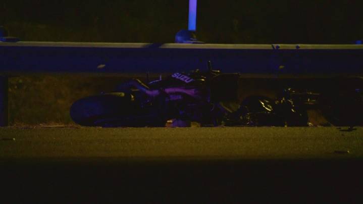 Motorcyclist rear-ends another motorcyclist on west side highway, police say