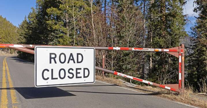 Trail Ridge Road closed for the season in Colorado's Rocky Mountain National Park