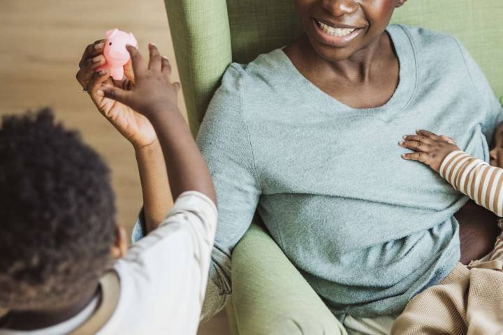 Mom Breastfeeds Baby in Front of Her 8-Year-Old Son, Husband Calls It 'Weird'