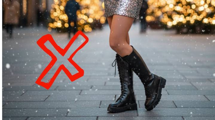 Decile chau a los borcegos de plataforma en Navidad: la nueva tendencia que es más elegante para este 2025