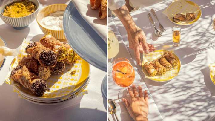 OTTO head chef Richard Ptacnik shows us how to make delicious cannoli with a fun boozy twist