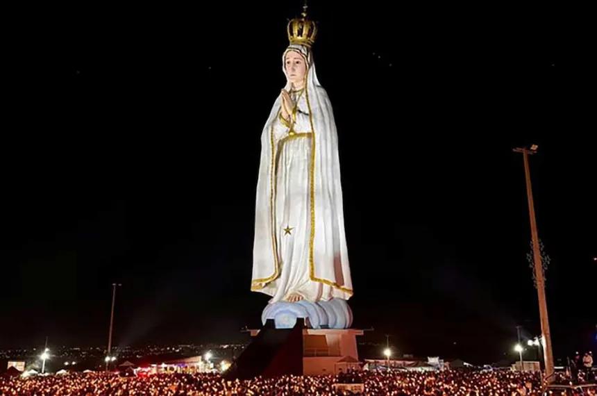 Estatua de la Virgen María inaugurada en Crato supera en tamaño al Cristo Redentor