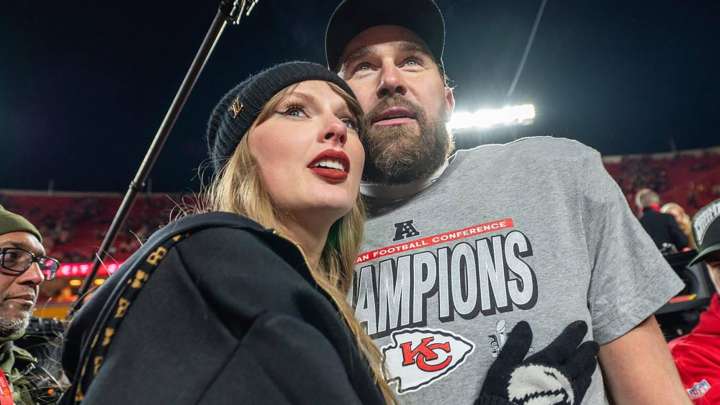 Taylor Swift Talks 'Surprise' Travis Kelce Relationship in Doc Clip