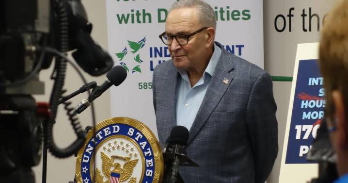 Schumer, homeless advocates decry 70% cut to federal housing program