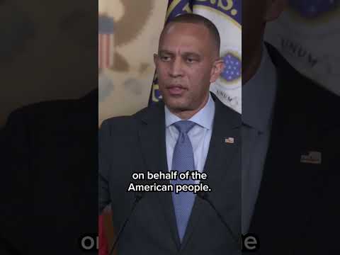 Jeffries on 8 Senate Dems who voted with GOP to end shutdown