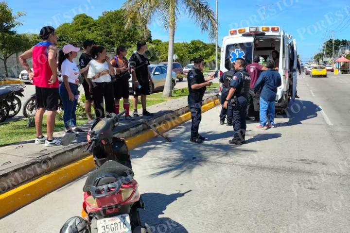 Violenta riña vial deja dos lesionados en Boquerón del Palmar, Ciudad del Carmen