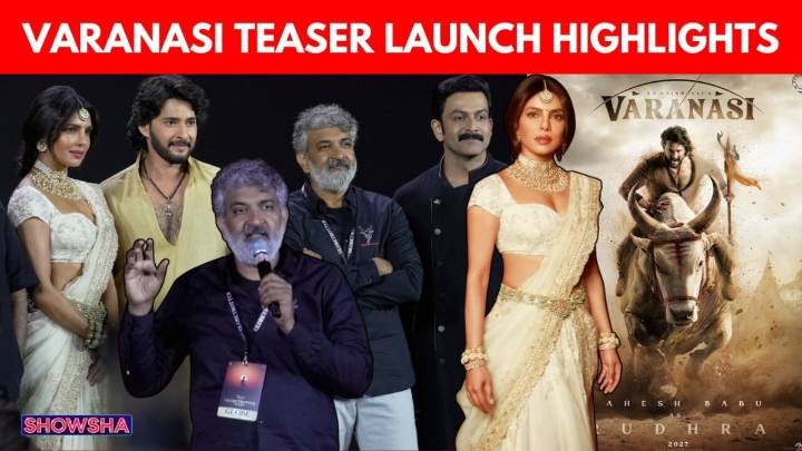 Varanasi Teaser Launch: PC Goes Desi, Rajamouli Upset Over Leak Online, Mahesh Babu’s Fierce Avatar