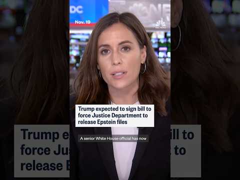 Trump expected to sign bill to force Justice Department to release Epstein files