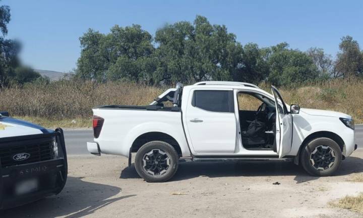Policías de la GM recuperan en el Jofrito camioneta robada