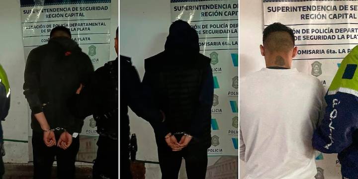 La Plata: golpearon y asaltaron a una pareja en su casa, intentaron huir y los detuvieron minutos después