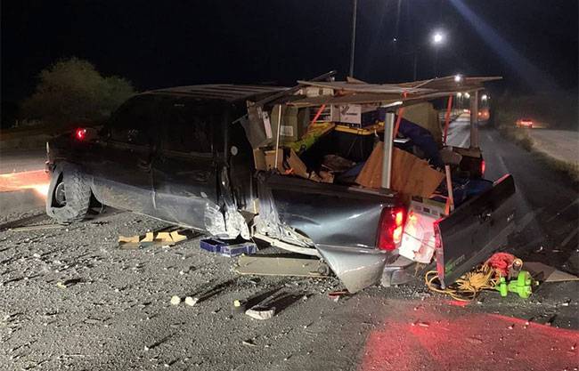 Se accidentan en Sabinas familia de paisanos procedentes de California; iban a Guanajuato