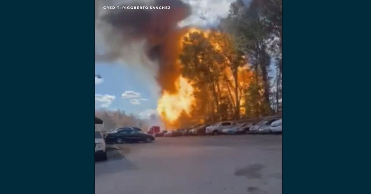 Video shows propane tank explosion in Delaware damaging buildings, homes near railroad tracks