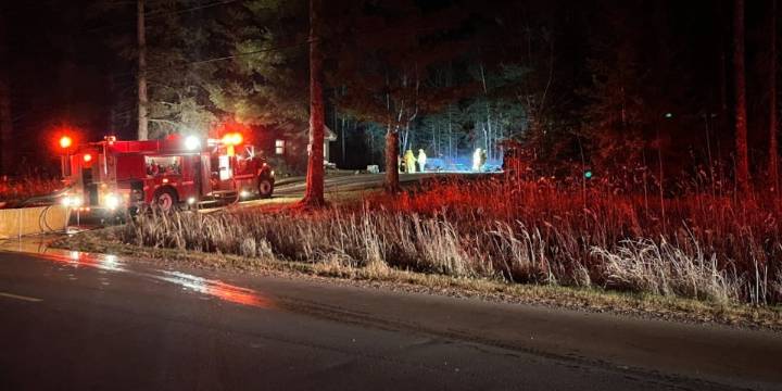 Garage destroyed after South Range structure fire