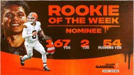Dillon Gabriel nominated for NFL Rookie of the Week for Week 10
