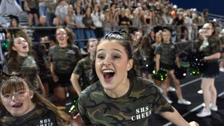 Sheldon voted area high school with best football game…