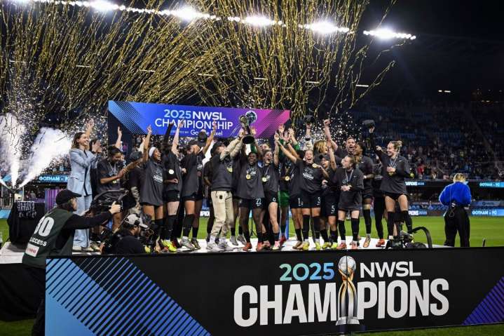 Rose Lavelle’s goal leads Gotham over Spirit for NWSL championship