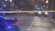 Suspect on the run after allegedly shooting daughters of tow truck driver in Downtown Atlanta