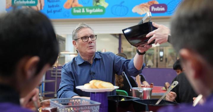 Starmer dishes up as more free school meals set to be rolled out