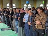 Palestinians return for prayers in West Bank mosque after settler attack