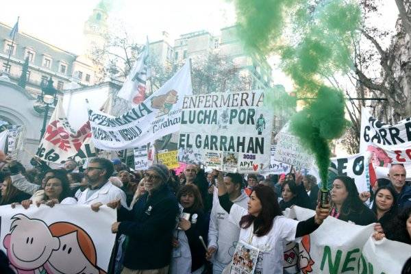 EL PUEBLO UNIDO... Gran triunfo de la lucha del Garrahan: 61% al básico