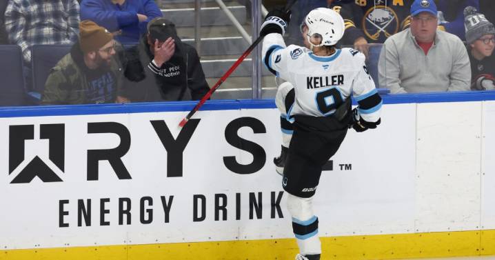 Clayton Keller's overtime goal gives Mammoth 2