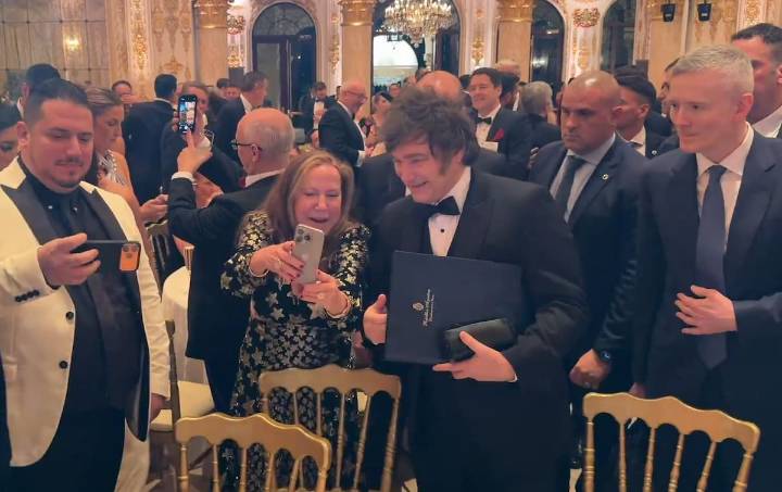 Cierra la gira. Tras su paso por Miami, Milei llegó a Nueva York para una reunión con inversores