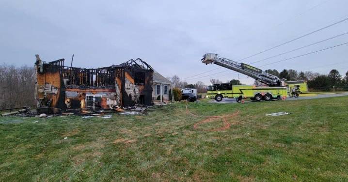 Maryland man charged after setting fire, destroying home of his estranged wife