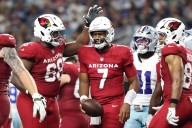 Deadspin | Jacoby Brissett tosses 2 TDs as Cardinals top Cowboys to end skid
